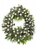Corona flores tanatorio 9 B