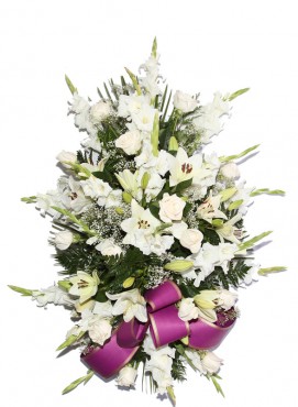 Palma flores naturales modelo 10