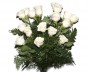 Ramo de 18 rosas blancas